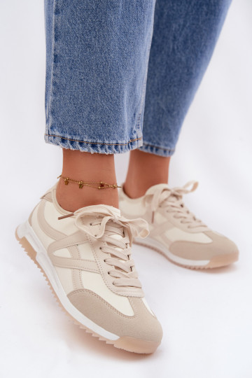 Tenisky model obuvi Dámske Vinceza 11674 béžová 2