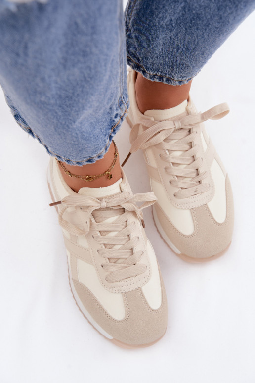 Tenisky model obuvi Dámske Vinceza 11674 béžová