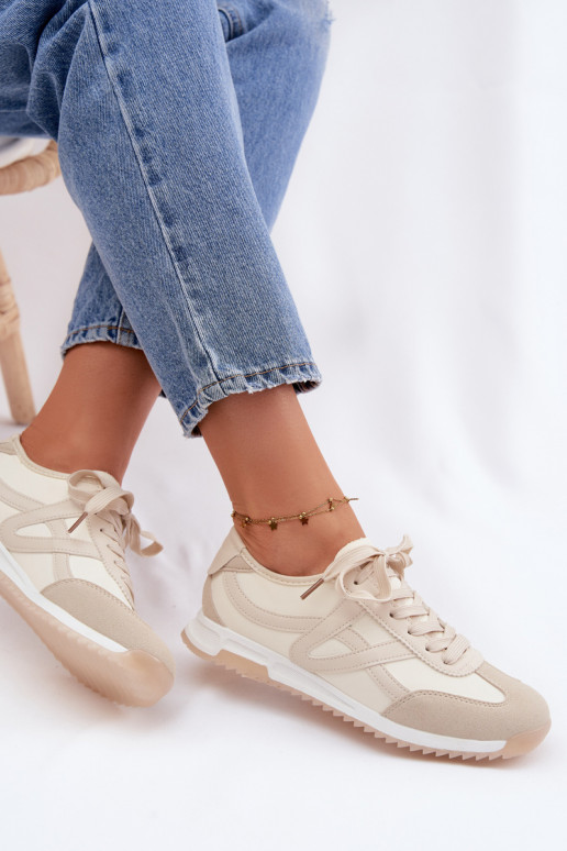 Tenisky model obuvi Dámske Vinceza 11674 béžová