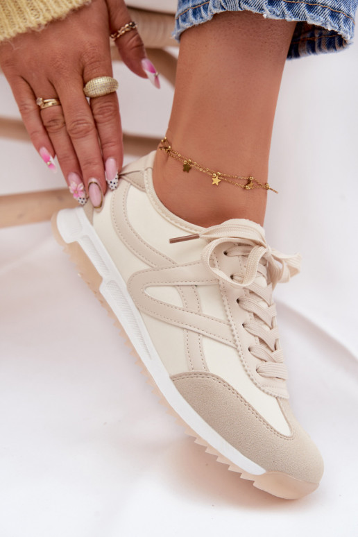 Tenisky model obuvi Dámske Vinceza 11674 béžová