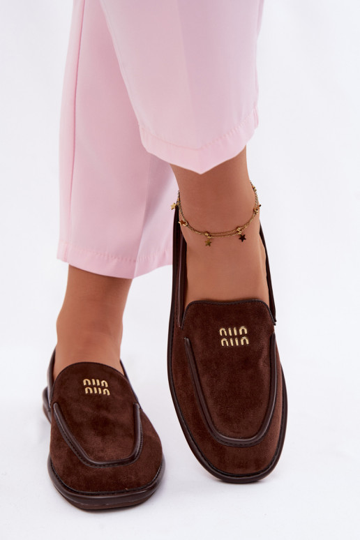 rovná sa dámske mokasínyLamóInką Vinceza 62271 CzekoladoIne