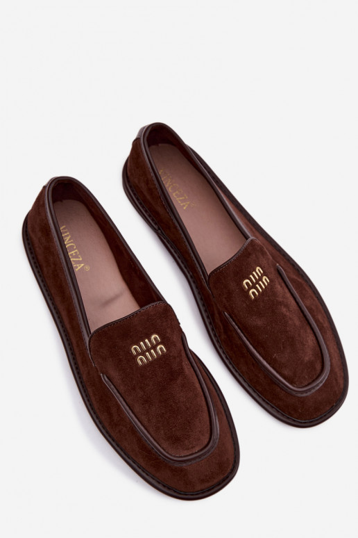 rovná sa dámske mokasínyLamóInką Vinceza 62271 CzekoladoIne