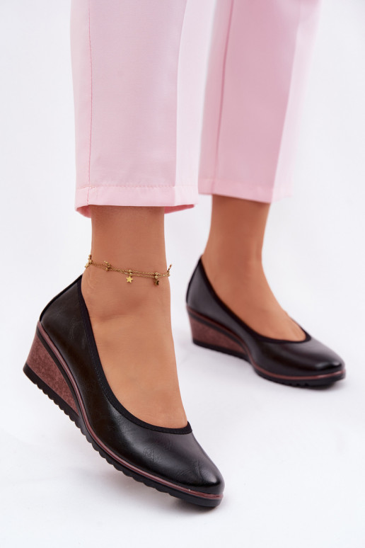 topánky Dámske s platformou Vinceza 58628 čierna