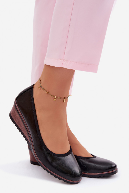 topánky Dámske s platformou Vinceza 58628 čierna