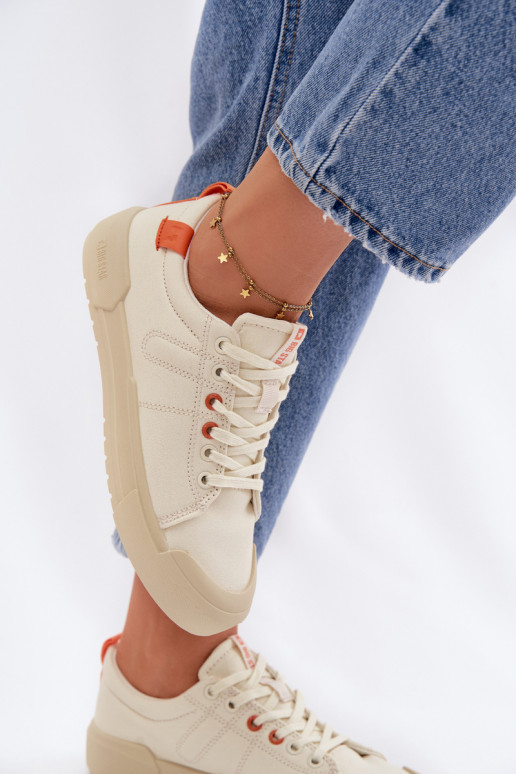 Bežná obuv Big Star NN274445 Memory Foam System béžová