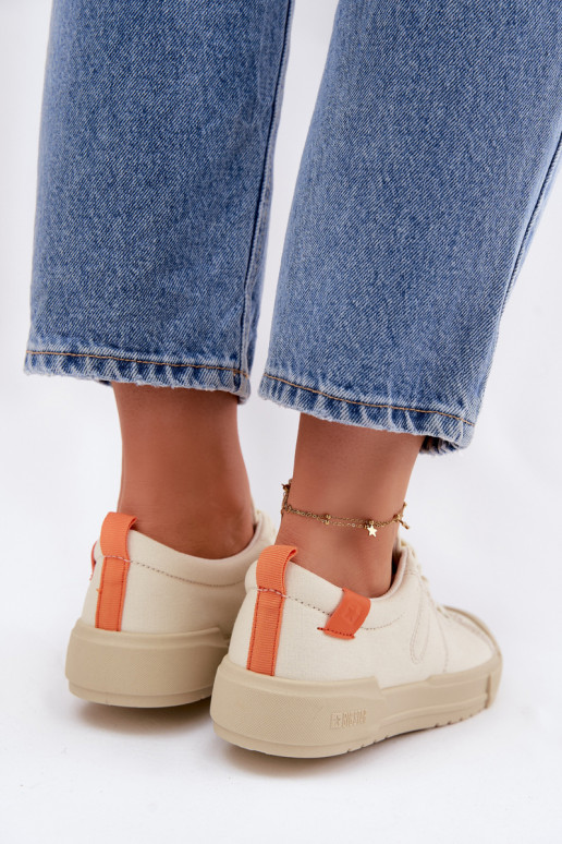 Bežná obuv Big Star NN274445 Memory Foam System béžová