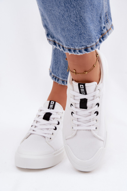 Bežná obuv Big Star NN274444 Memory Foam System biela farba