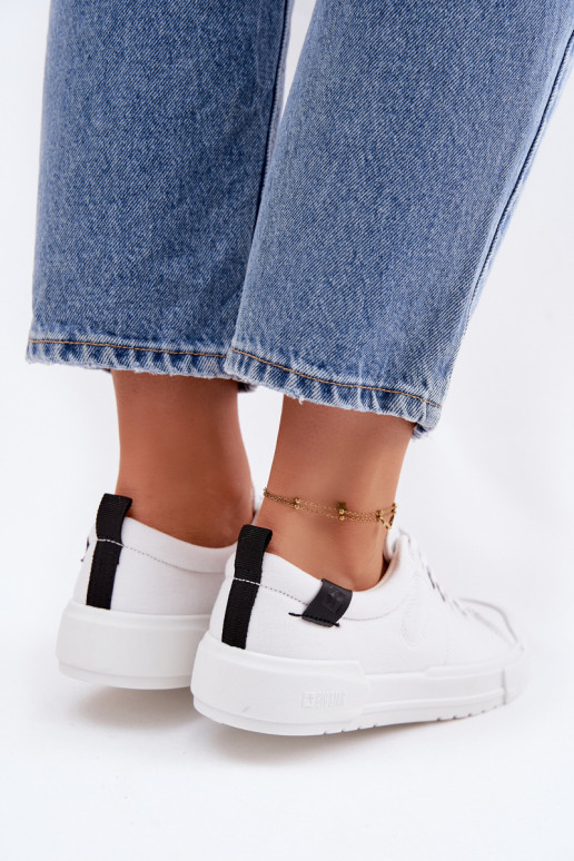 Bežná obuv Big Star NN274444 Memory Foam System biela farba