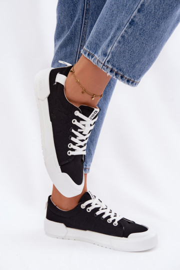 Bežná obuv Big Star NN274446 Memory Foam System čierna