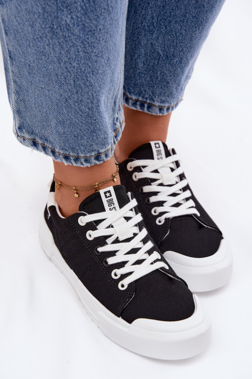 Bežná obuv Big Star NN274446 Memory Foam System čierna