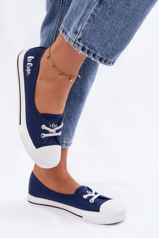 Tenisky Bežná obuv Lee Cooper LCIN-26-31-4355 tmavomodrá