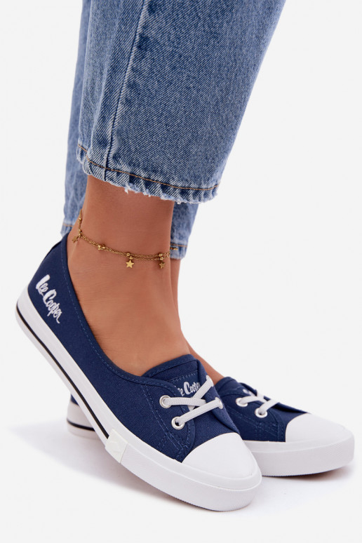 Tenisky Bežná obuv Lee Cooper LCIN-26-31-4355 tmavomodrá