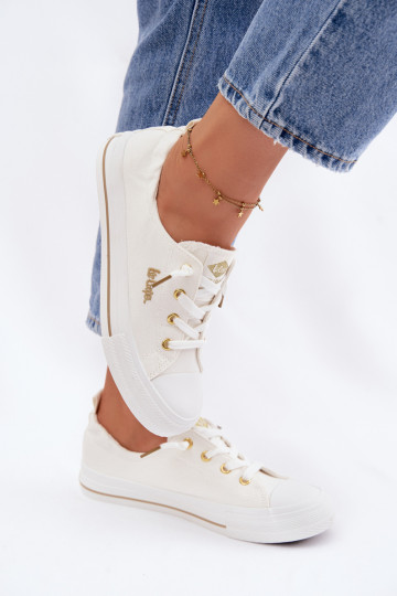 Bežná obuv Lee Cooper LCIN-26-02-4050 biela farba