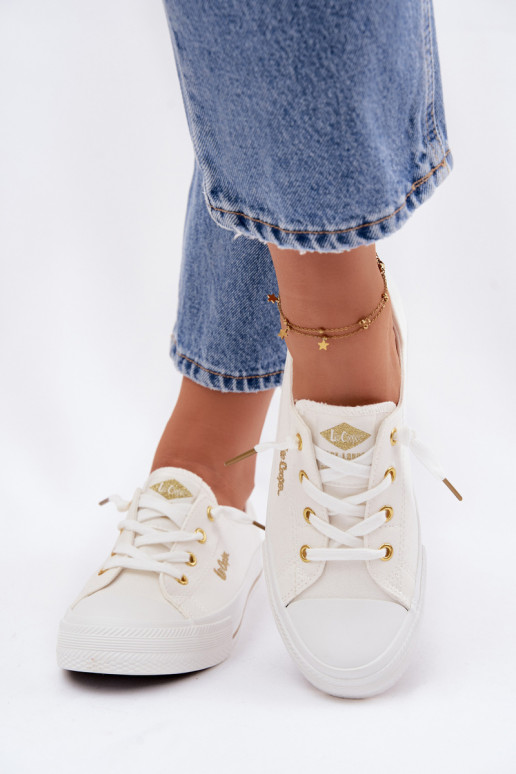 Bežná obuv Lee Cooper LCIN-26-02-4050 biela farba