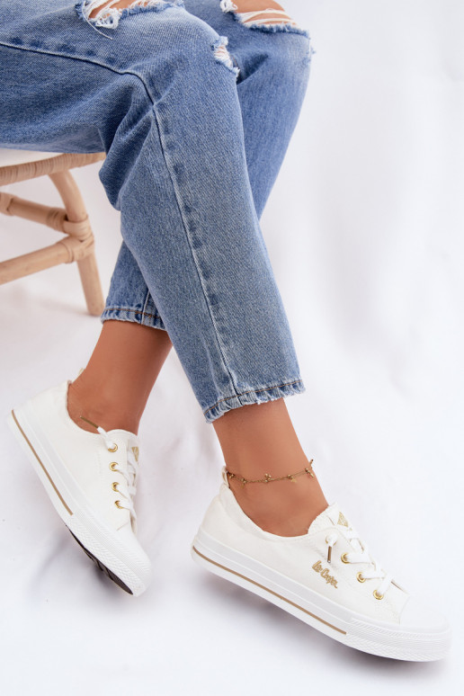 Bežná obuv Lee Cooper LCIN-26-02-4050 biela farba