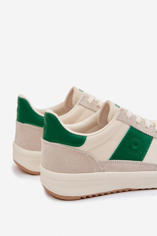 Tenisky model obuvi pre mužov Big Star TT174041 béžová