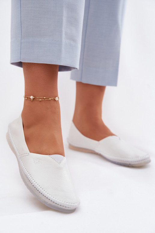 Dámske Balerínky Máciejka 01930-11 biela farba