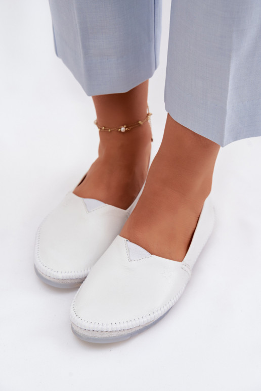 Dámske Balerínky Máciejka 01930-11 biela farba