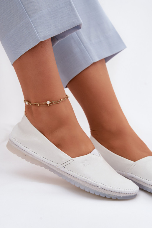 Dámske Balerínky Máciejka 01930-11 biela farba
