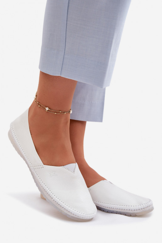 Dámske Balerínky Máciejka 01930-11 biela farba