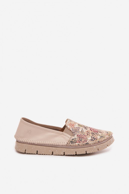 Dámske kožené nazúvacie topánky Máciejka 03512-67 Rôzne farby