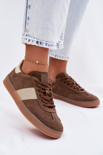 Tenisky model obuvi Dámske Big Star TT274116 Hnedá farba 2