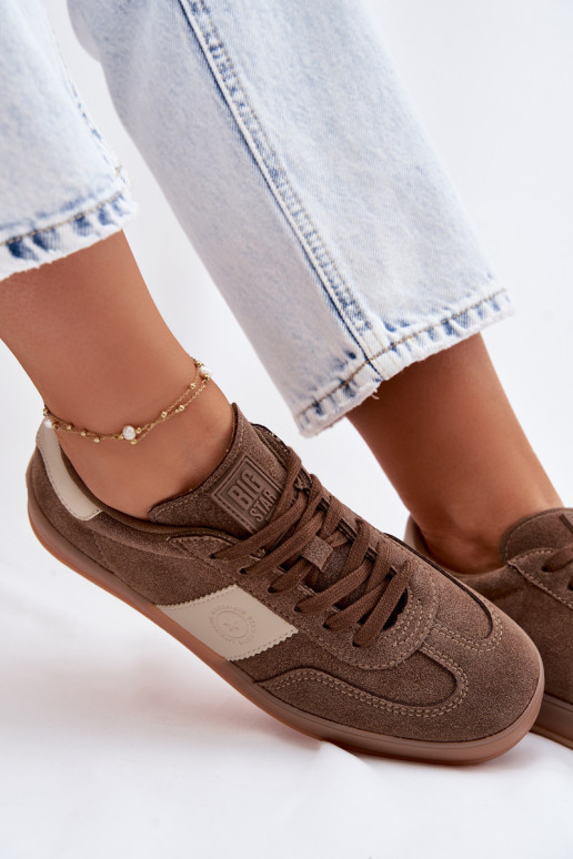 Tenisky model obuvi Dámske Big Star TT274116 Hnedá farba