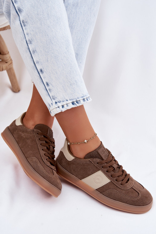 Tenisky model obuvi Dámske Big Star TT274116 Hnedá farba