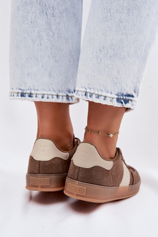 Tenisky model obuvi Dámske Big Star TT274116 Hnedá farba