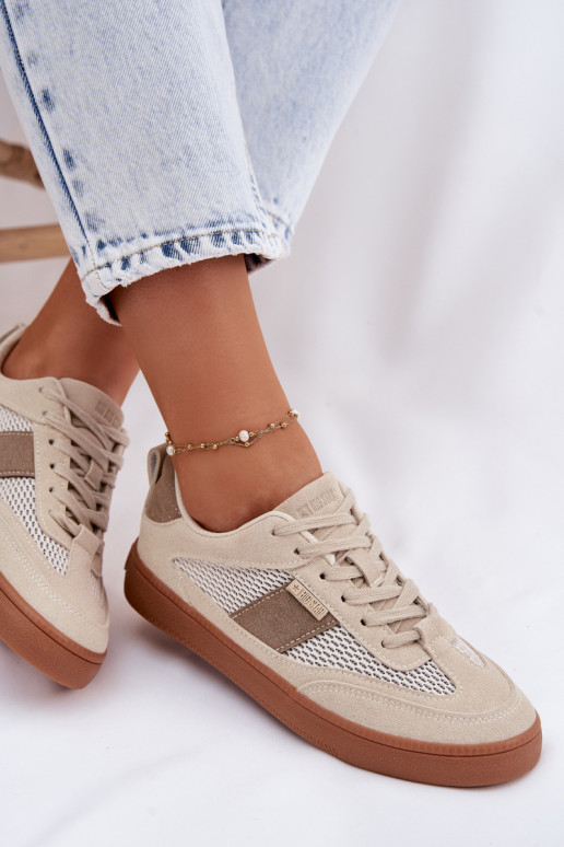 Tenisky model obuvi Dámske Big Star TT274759 béžová