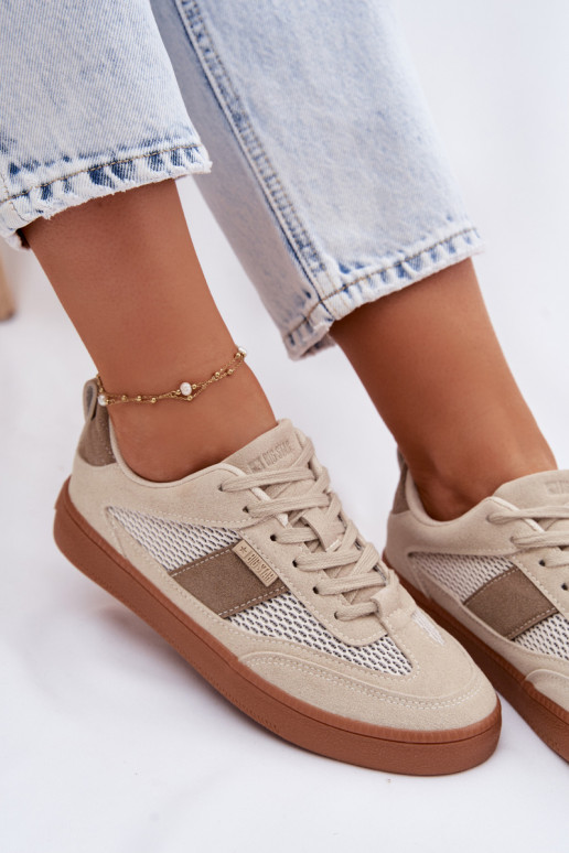 Tenisky model obuvi Dámske Big Star TT274759 béžová