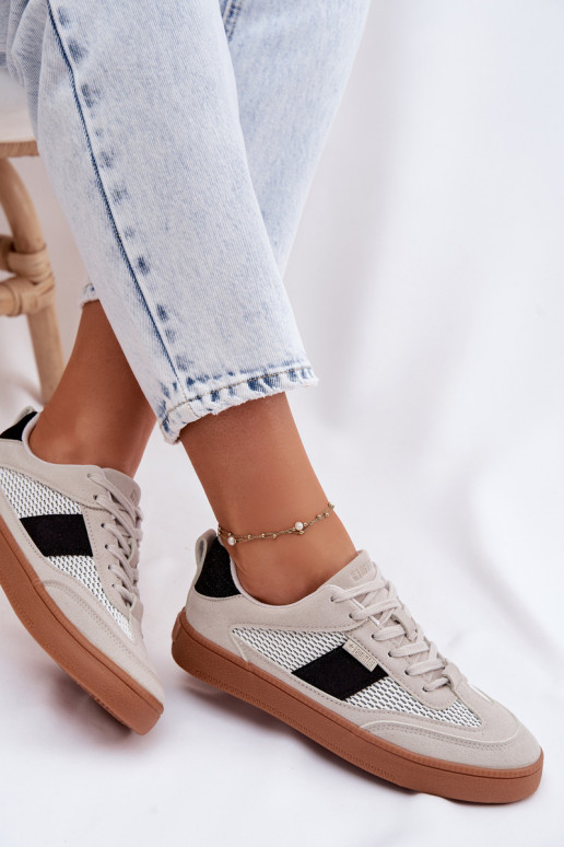 Tenisky model obuvi Dámske Big Star TT274758 sivá