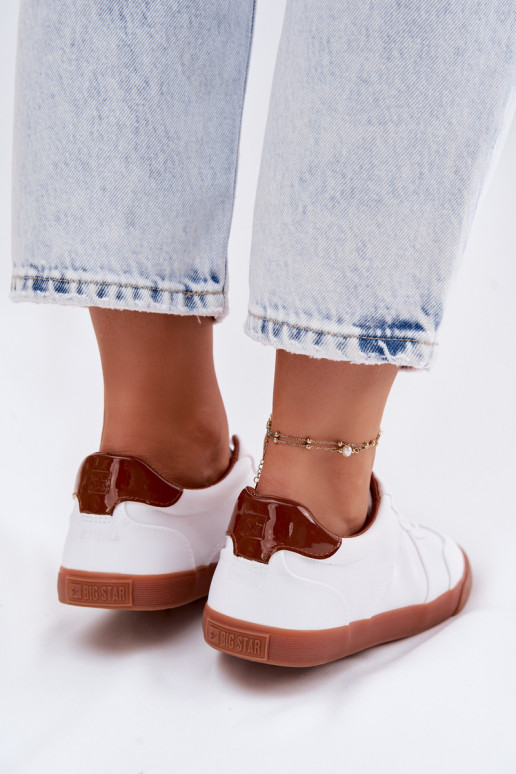 Tenisky model obuvi Dámske Big Star TT274366 biela farba