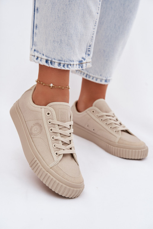 Nízka Bežná obuv Big Star TT274106 béžová