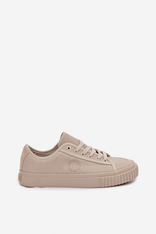 Nízka Bežná obuv Big Star TT274106 béžová