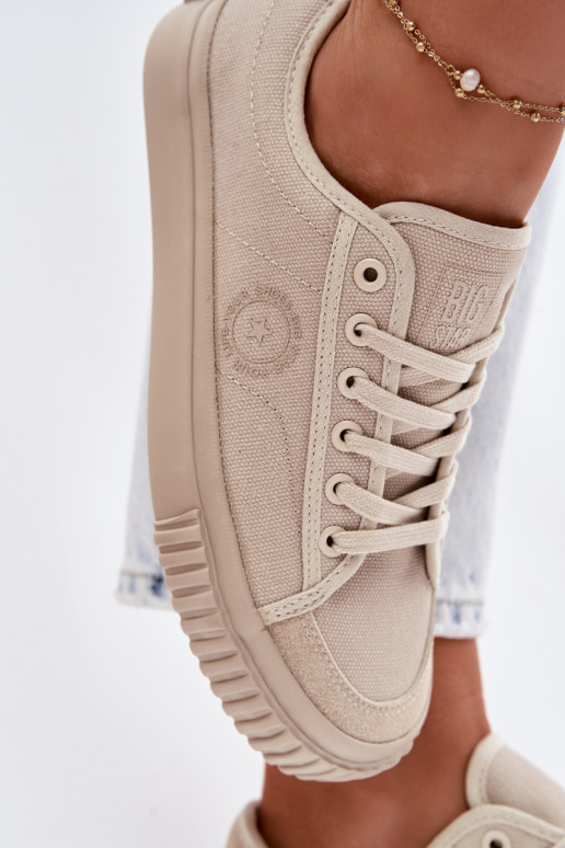 Nízka Bežná obuv Big Star TT274106 béžová