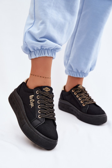 Bežná obuv s platformou Lee Cooper LCIN-26-44-4476 čierna