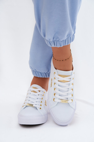 Bežná obuv Lee Cooper LCIN-26-02-4074 biela farba