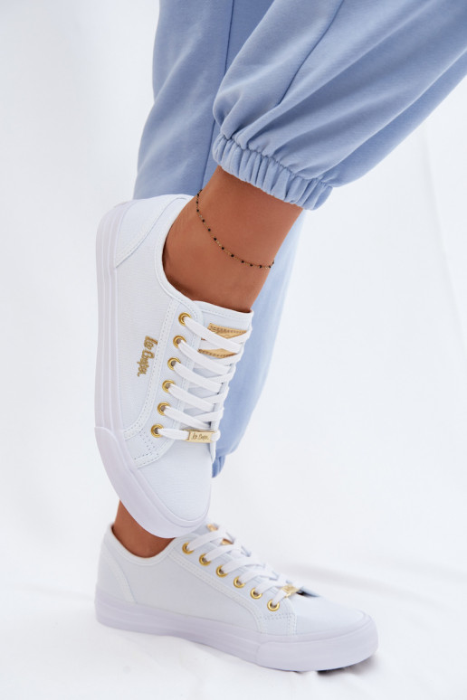 Bežná obuv Lee Cooper LCIN-26-02-4074 biela farba