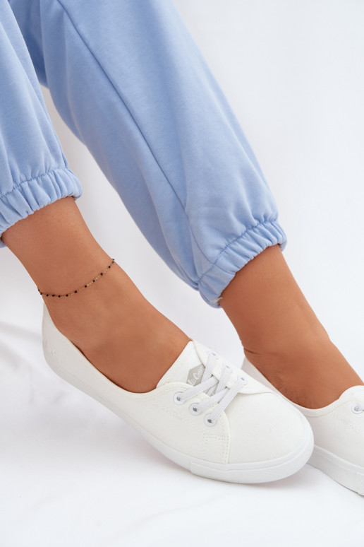 Tenisky Bežná obuv Lee Cooper LCIN-26-02-4044 biela farba