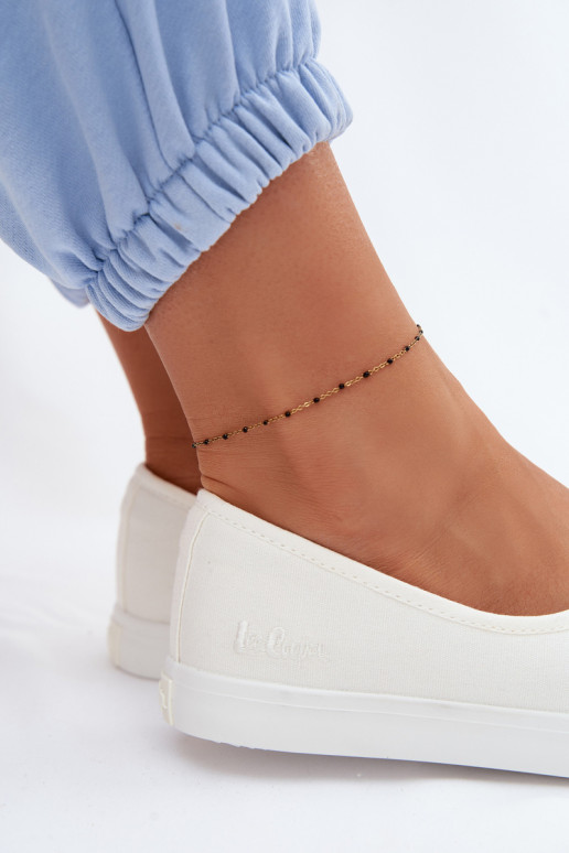 Tenisky Bežná obuv Lee Cooper LCIN-26-02-4044 biela farba