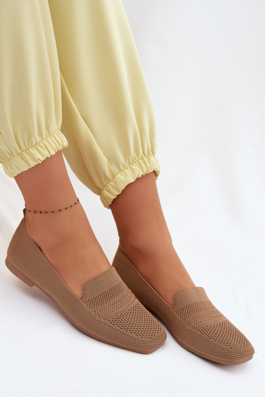 materiál dámske mokasíny Hnedá farba Dorielle