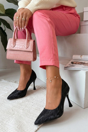 Módne čierne lodičky s... 2