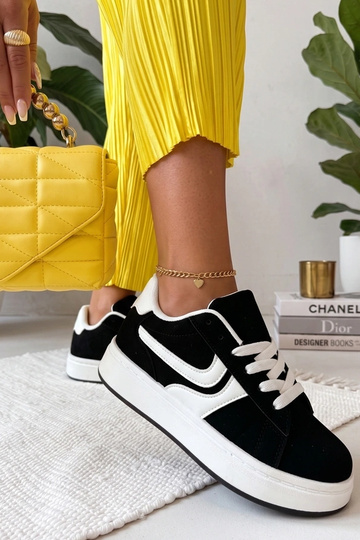 Čierne tenisky s platformou...