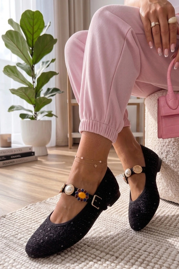 Čierne baleríny s...