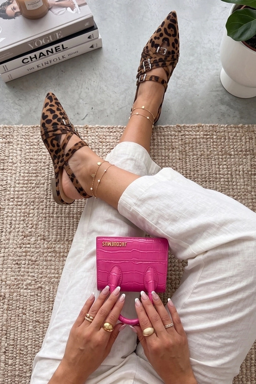 Baleríny s panterím vzorom a...