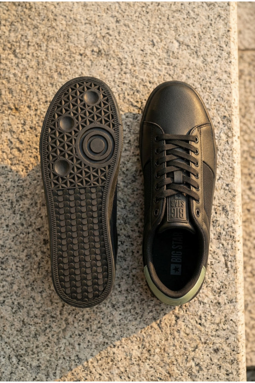 Pánske športové topánky Big Star TT174301 čiernej farby