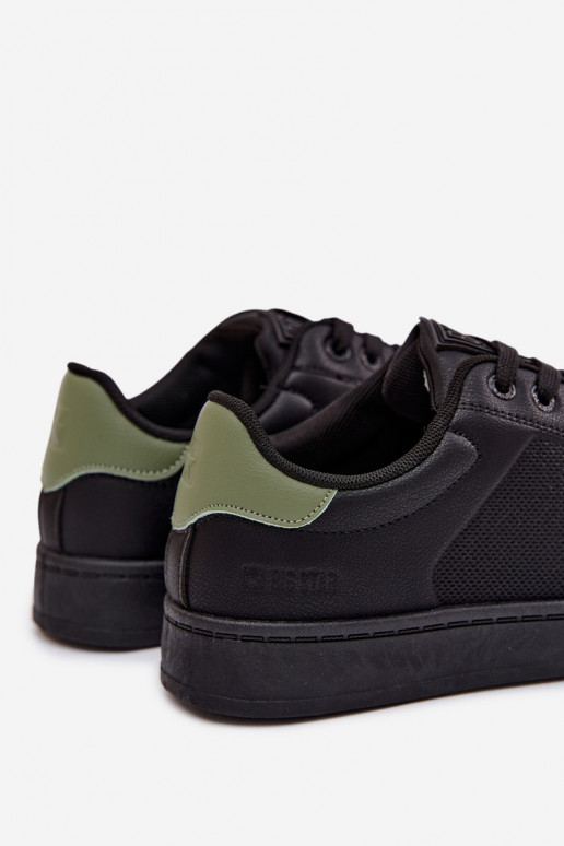 Pánske športové topánky Big Star TT174301 čiernej farby