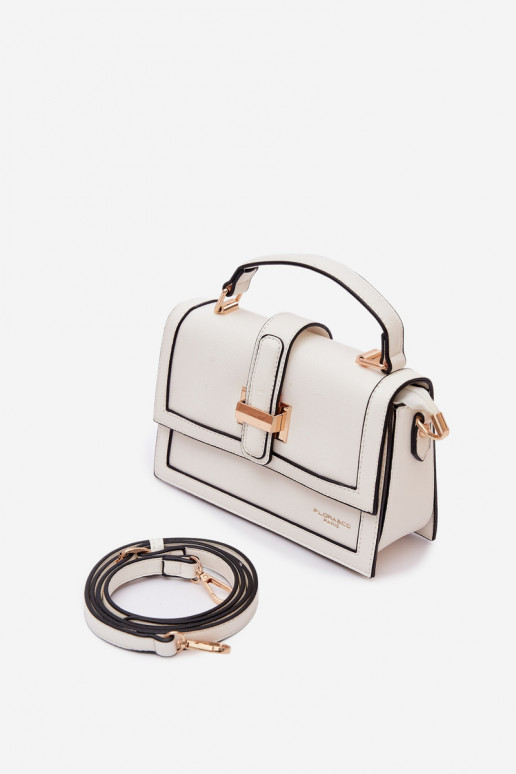 Kabelka Poštárka biely Nelsera