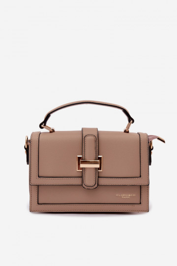 Kabelka Poštárka Tmavýbéžová Nelsera